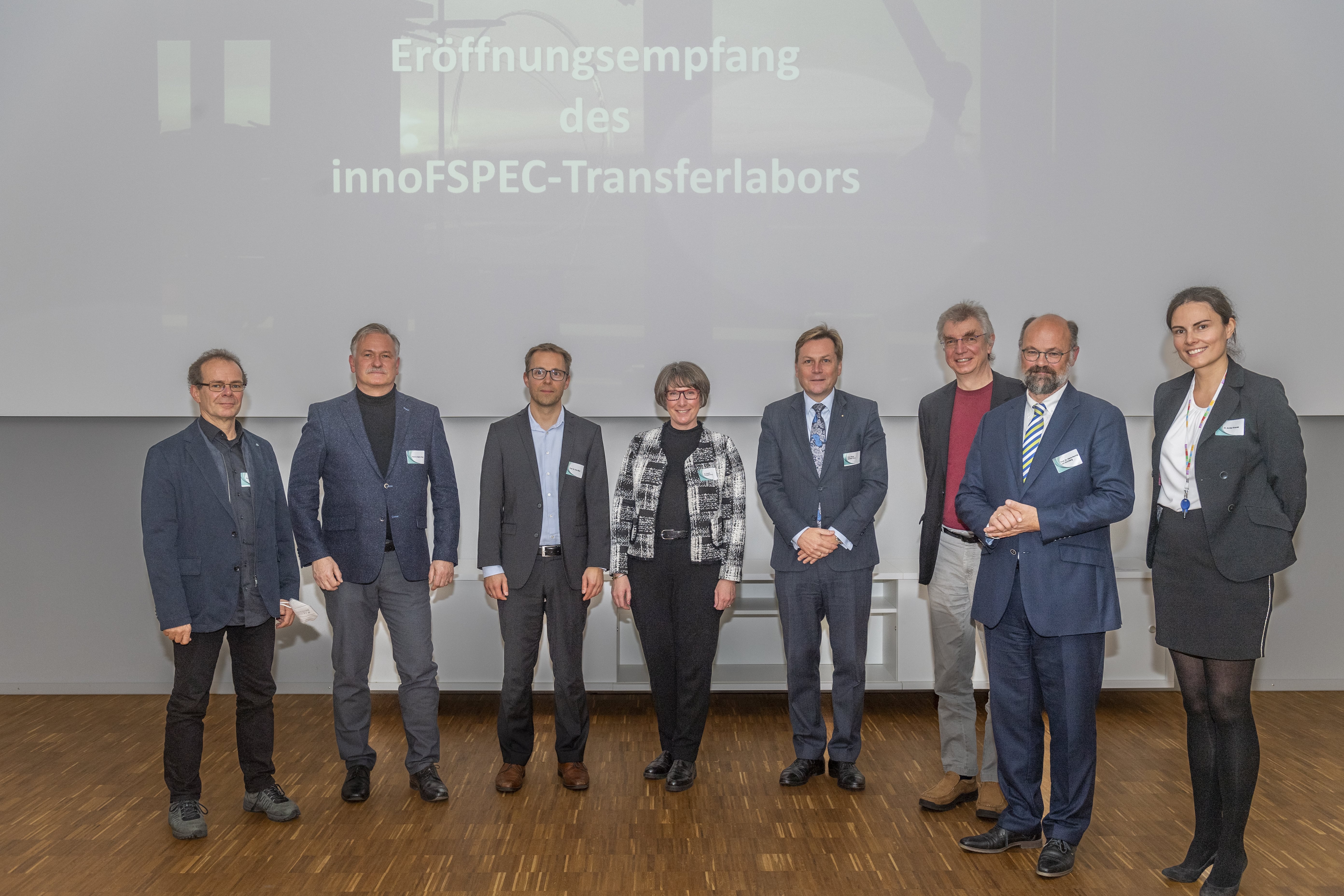 Celebratory opening reception of the innoFSPEC-Transferlab
